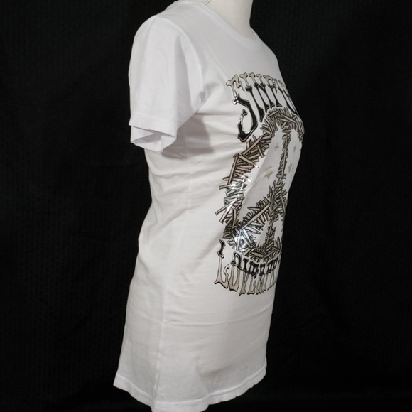 NWT! Sinful by Affliction t-shirt juinors - Picture 4 of 6